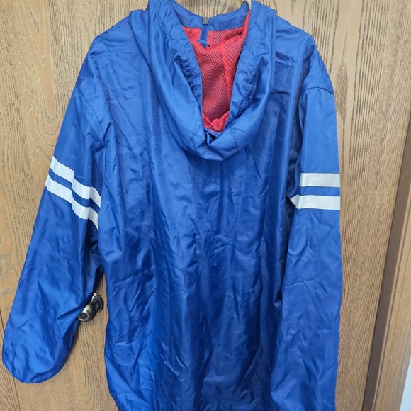 NOWT XXL Chicago Cubs G-III Sports by Carl Banks Game Score 1/4 Zip Windbreaker - Picture 2 of 3